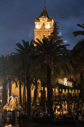 Cabra, Plaza Vieja el 8 de septiembre