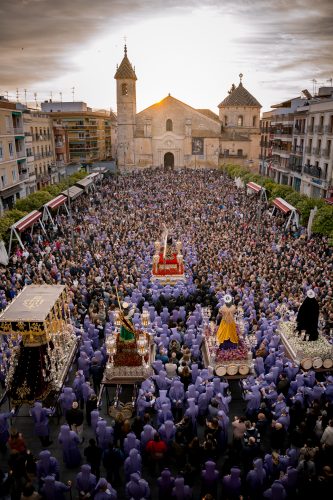 Plaza Nueva y San Mateo. Lucena.