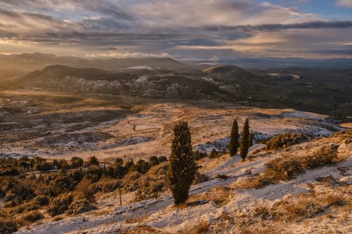 Sierra de Cabra, desde el picacho.
